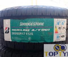 ยางบริสโตน Bridgestone AT 001 เสียงเงียบ 265-65-R17 ปี 20