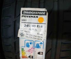 ยางใหม่ ปี 21 bridgestone potenza S001 ปี 21 245/40/18