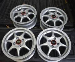 ล้อแท้ JAPAN Enkei racing s  สเปค 14x6นิ้ว ออฟ38