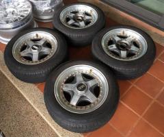 ขายล้อเปล่า BBS RF009 แท้  ขอบ 15 กว้าง 7 ออฟ 25