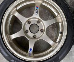 SSR TYPE-C 16x7+42 5/114 เพลตเดิมจุ๊บลมครบ