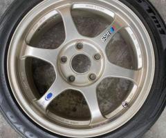 SSR TYPE-C 16x7+42 5/114 เพลตเดิมจุ๊บลมครบ