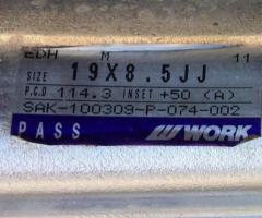 W-work euroline DH2 แท้ ขอบ 19