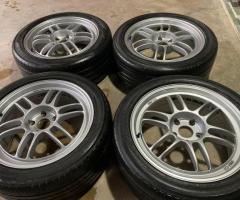 enkei  rpf-1 ขอบ18 กว้าง8 off35