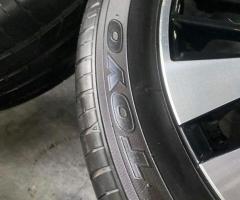 ล้อเดิมยางเดิม ALPHARD ติดรถป้ายแดง  + TOYO 235/50R18 Y21