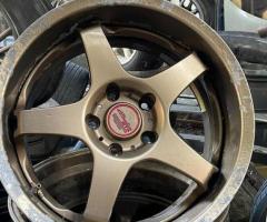 ล้อ cirlcar GTA 17”5-114.3 8/9 off35/38