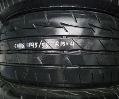 Bridgestone RE00 195/55/15 ปี19 ไม่บวม ไม่บาด ไม่กินข้าง ดอกเต็มใช้ยาวๆ