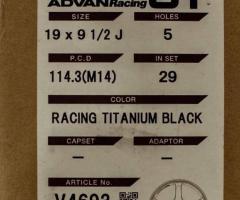 ของใหม่ ADVAN Racing GT Beyond ก้านยก สี Racing Titanium Black