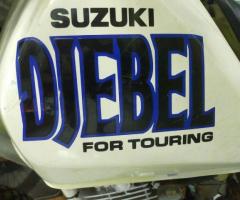 Suzuki Djebel 200 cc เครื่องตัวเดียวกับ Van Van200