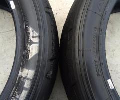 YOKOHAMA A050 เนื้อยางsoft compound ขนาด255-40R17 ปลายปี18ทั้งคู่