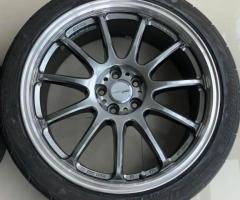 ล้อแท้  W Work Emotion 11R  สีพิเศษ GTS-RC   (สีหายาก) Made in Japan