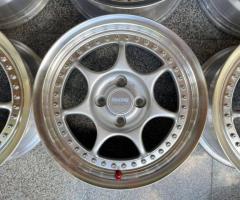 Enkei racing s ขอบ 15 กว้าง 6.5” ออฟ+32