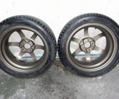 USED ล้อ RAYS VOLK RACING TE37 Cup Edition ล้อแท้ สีทอง ขอบ 16นิ้ว