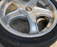 ขายล้อ ASA BY BBS ล้อขอบ 17 กว้าง 7 ออฟ 48