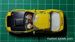 Tomica Mazda RX7 Savanna สีเหลือง ฝากระโปรงดำ