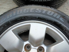 ล้อ Toyota Commuter, HIACE  ขอบ 15 ยาง Bridgestone ปี 21