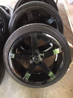 ล้อแท้ Lenso ขอบ 20x9 ET45 พร้อมยาง toyo japan