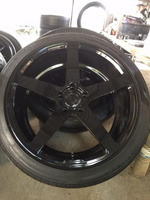 ล้อแท้ Lenso ขอบ 20x9 ET45 พร้อมยาง toyo japan