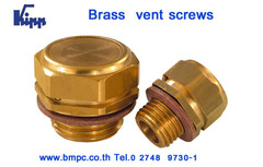 Brass vent screw, Vent plug, Breather screw plug