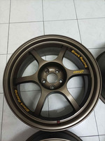 ขายล้อ Black Racing 5รู100 ขอบ18