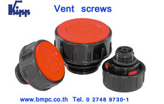 Vent screw and dipstrick, Vent screw with check valve and dipstrick