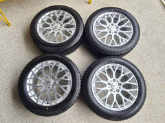 ล้อ Mugen power XJ Japan สี Silver แท้ ขอบ 17