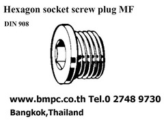 Oil plug, ปลั๊กอุดน้ำมัน, Pipe plug, Screw plug, Drain plug, น๊อตถ่ายน้ำมัน