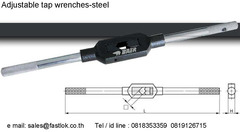 Tap holder with ratchet, Adjustable tap wrench