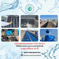 086-3771698 ขาย แผ่นช่วยตกตะกอน แบบ tube settler โรงงานผลิต ราคาถูก