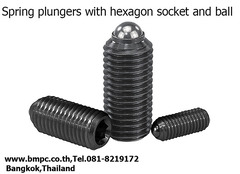 Ball plunger, spring plunger, หนอนปลายลูกปืน, slot ball plunger