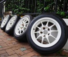 ขายขอบ 15 enkei es tarmac competition wheelแท้